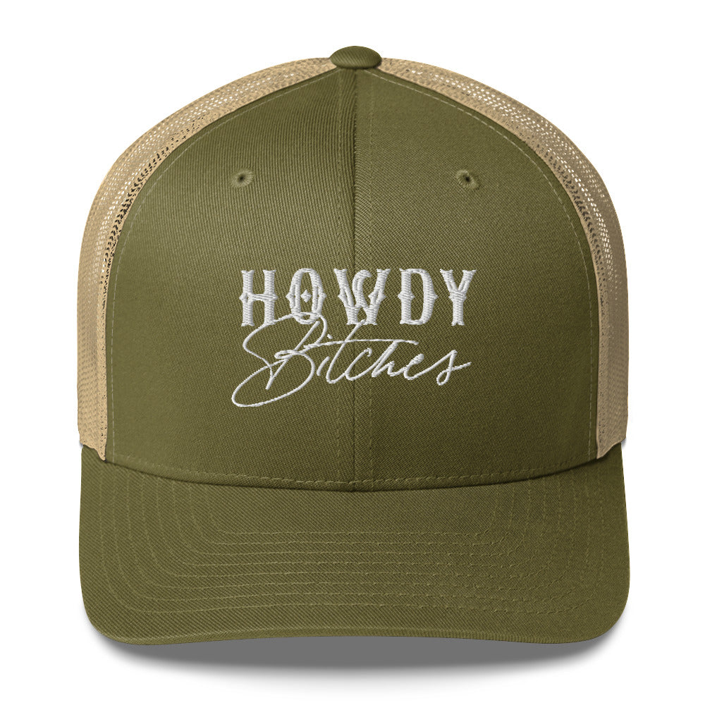 Howdy Bitches Trucker Cap