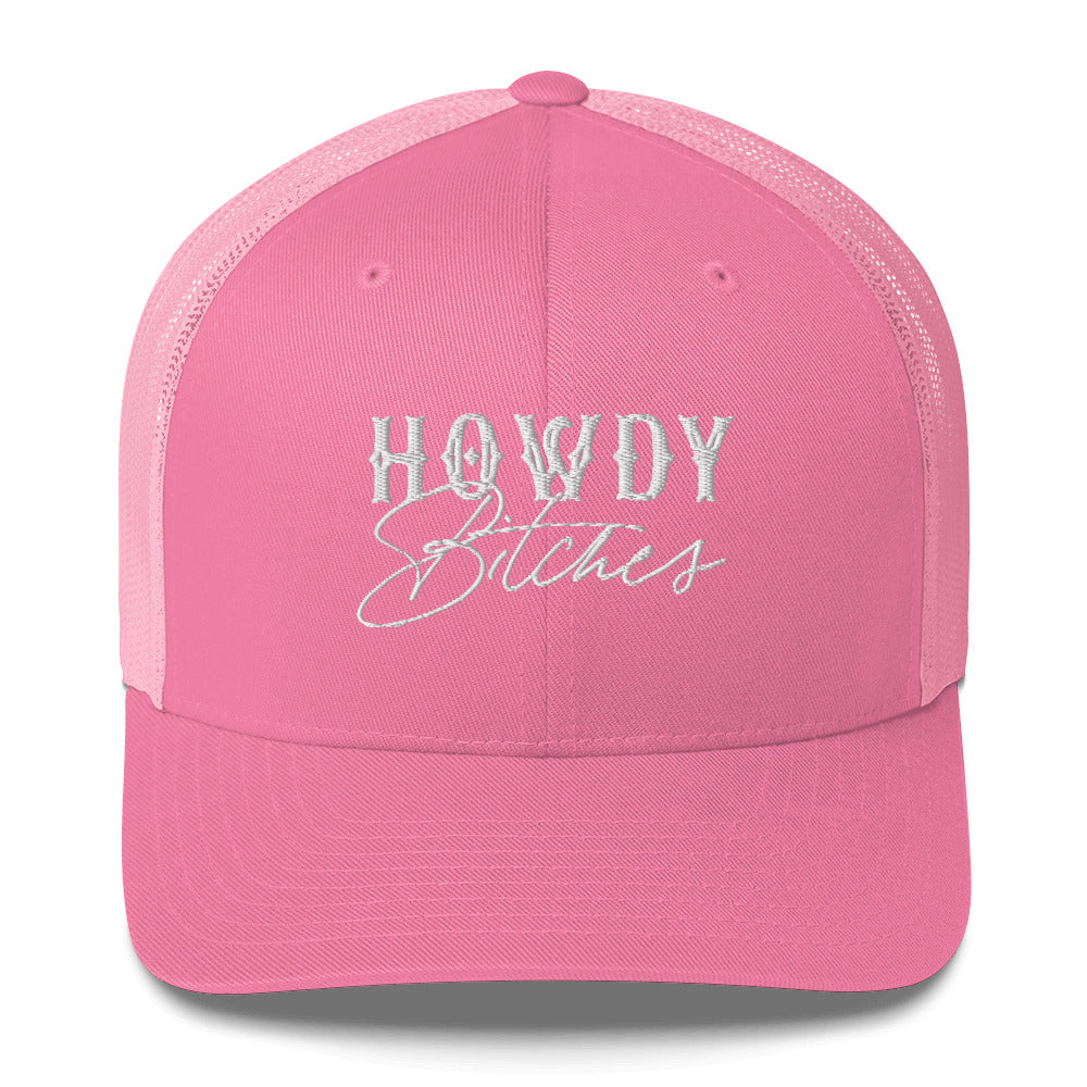 Howdy Bitches Trucker Cap