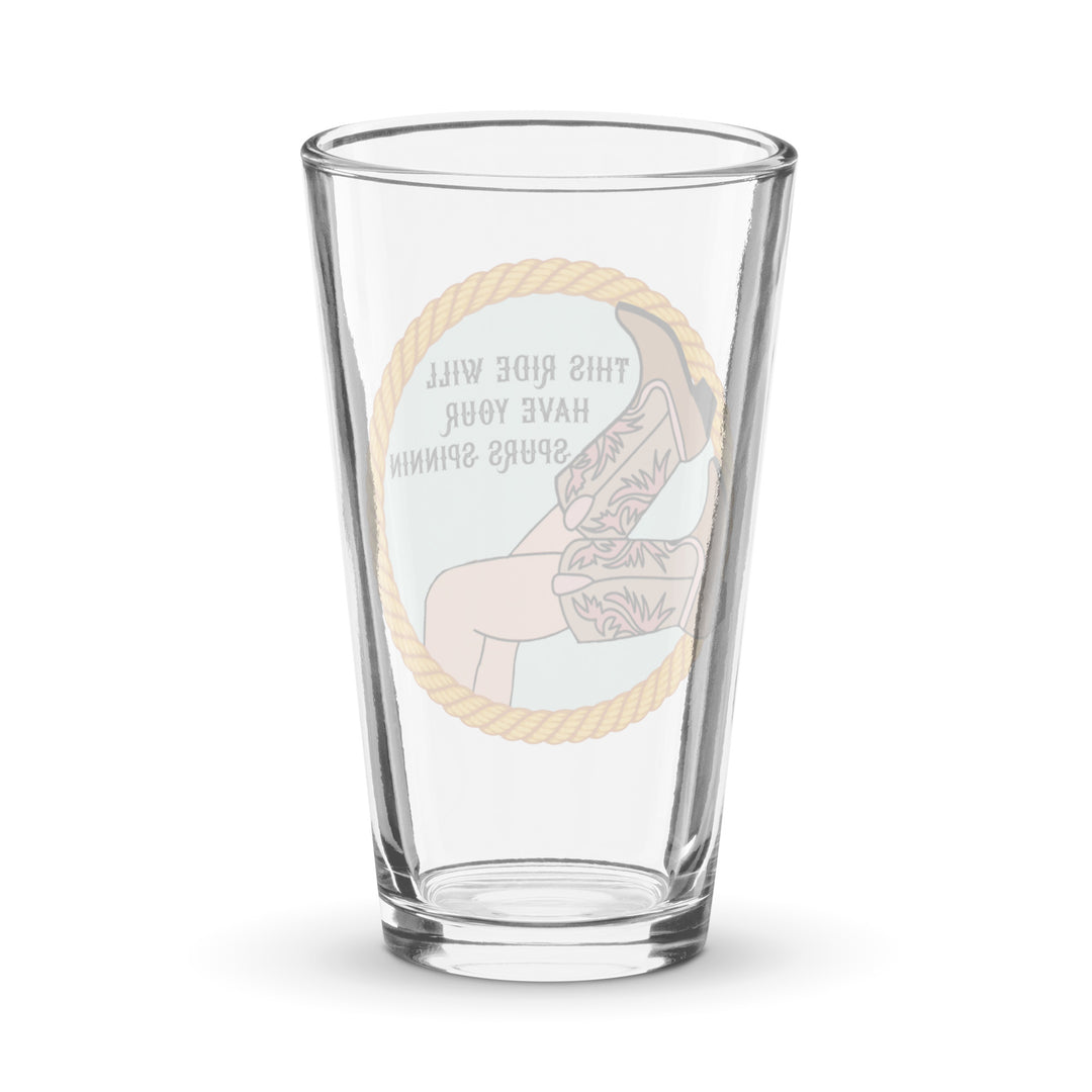 Saddle Up Cowboy 16oz Classic Pint Glass