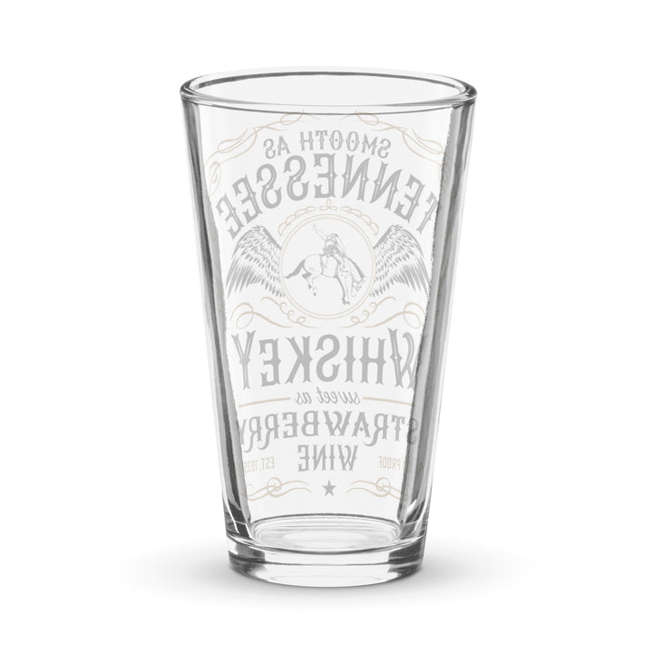 Tennessee Whiskey Strawberry Wine 16oz Classic Pint Glass