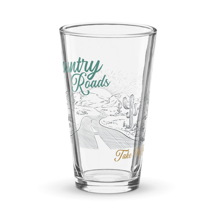 Country Roads Take Me Home 16oz Classic Pint Glass