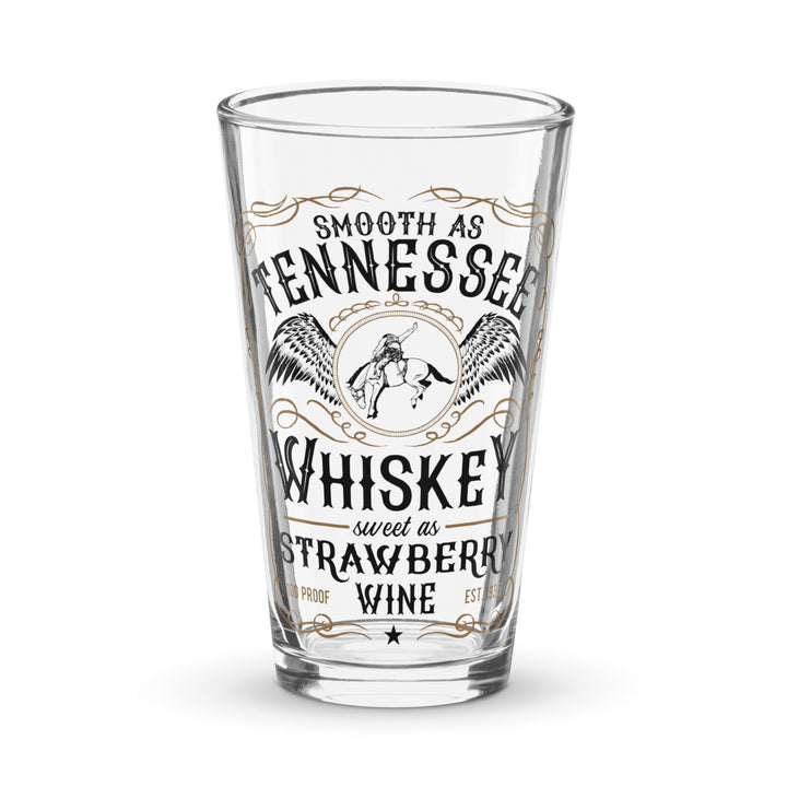 Tennessee Whiskey Strawberry Wine 16oz Classic Pint Glass