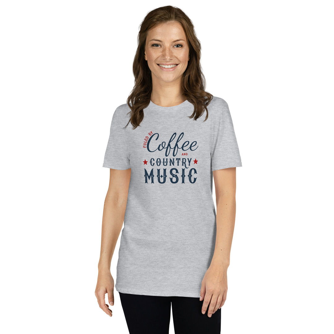 "Fueled by Coffee & Country Music" Classic Womens Tee