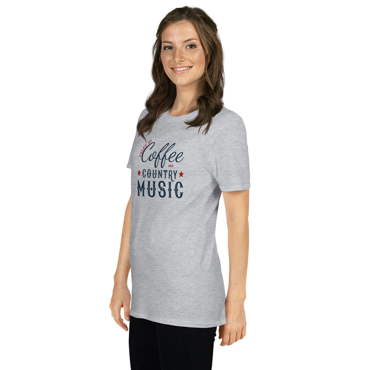 "Fueled by Coffee & Country Music" Classic Womens Tee