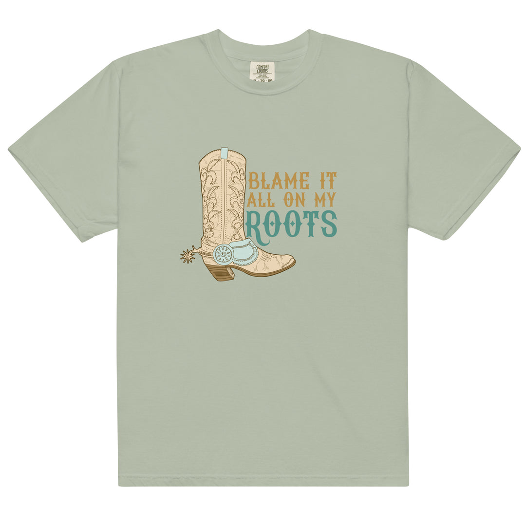 Blame My Roots Boots T-Shirt