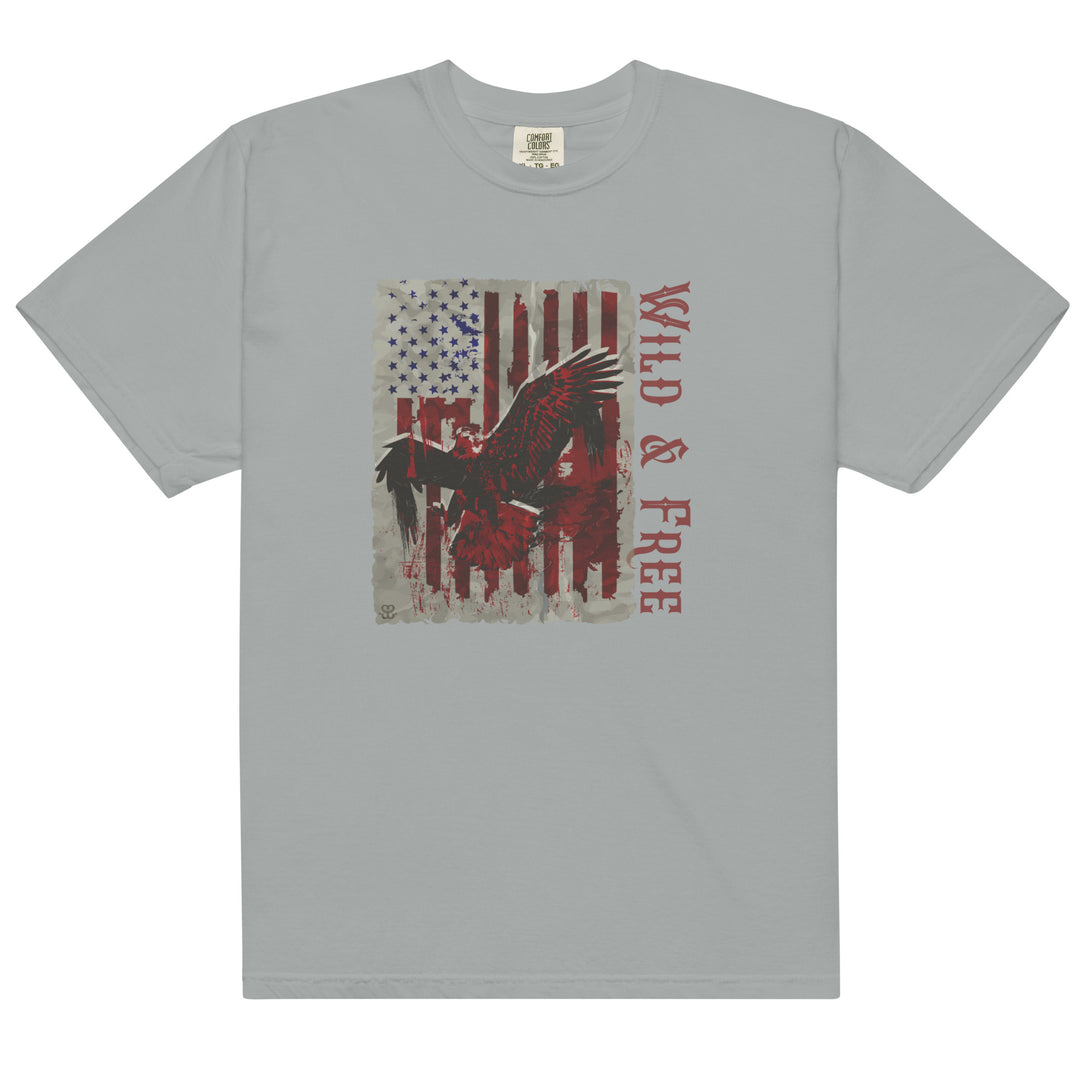 Wild & Free American Flag T-Shirt