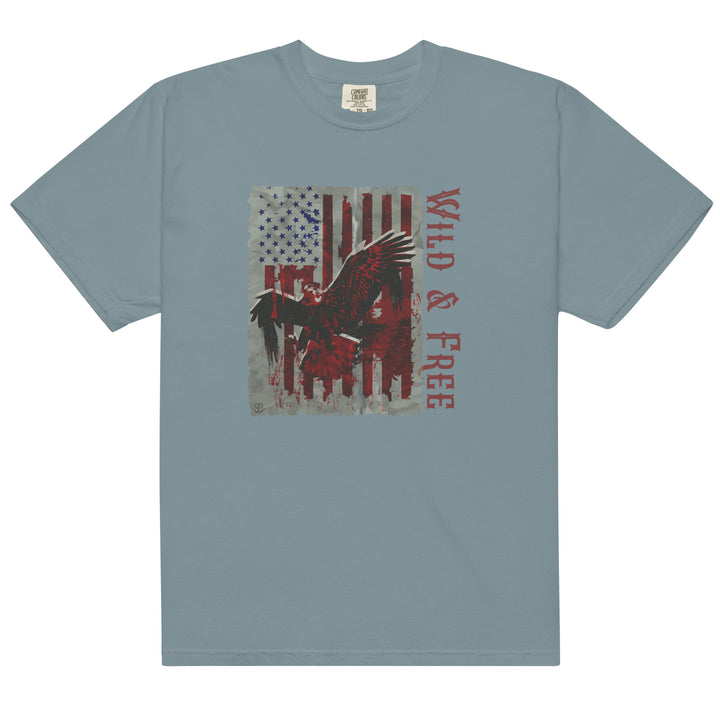 Wild & Free American Flag T-Shirt