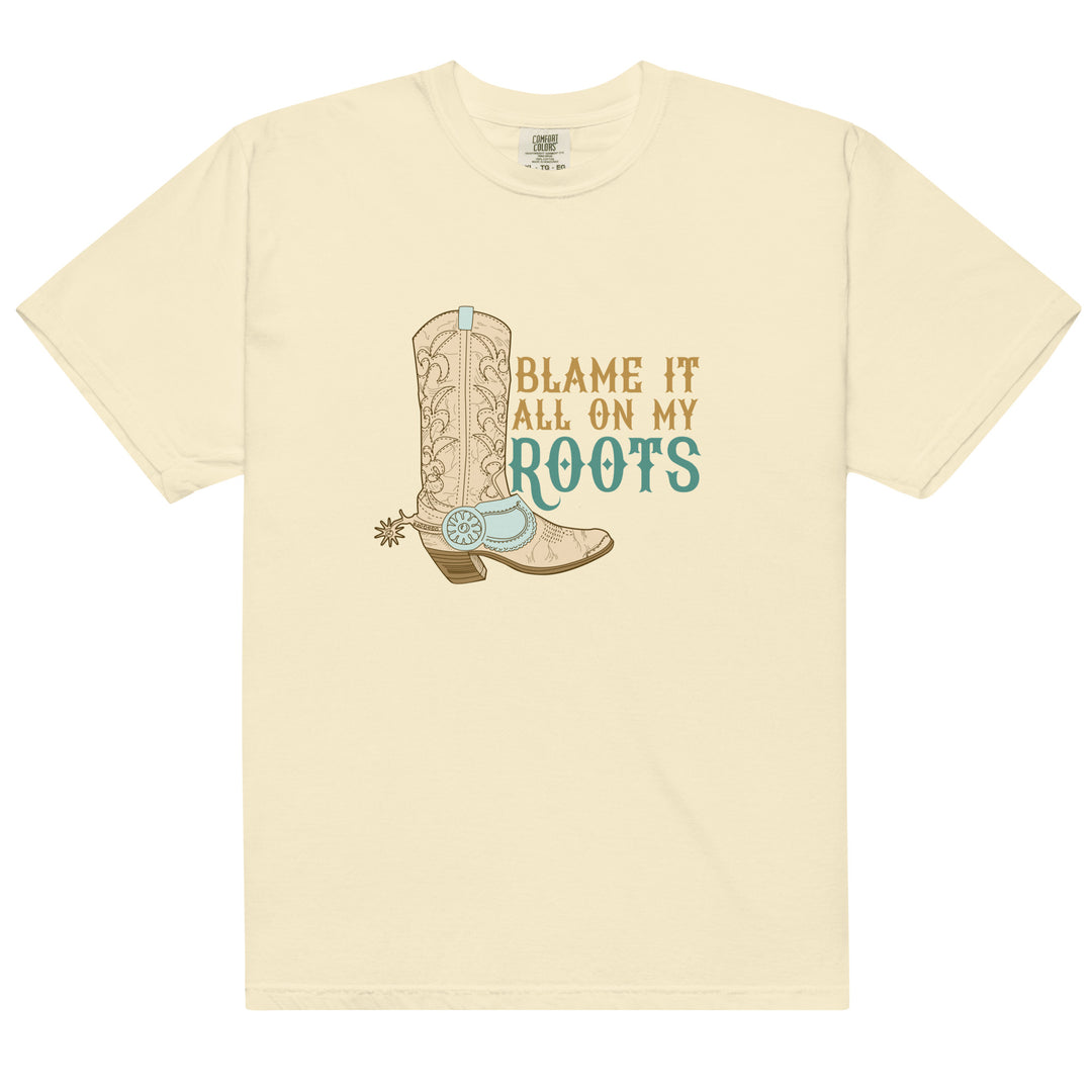 Blame My Roots Boots T-Shirt