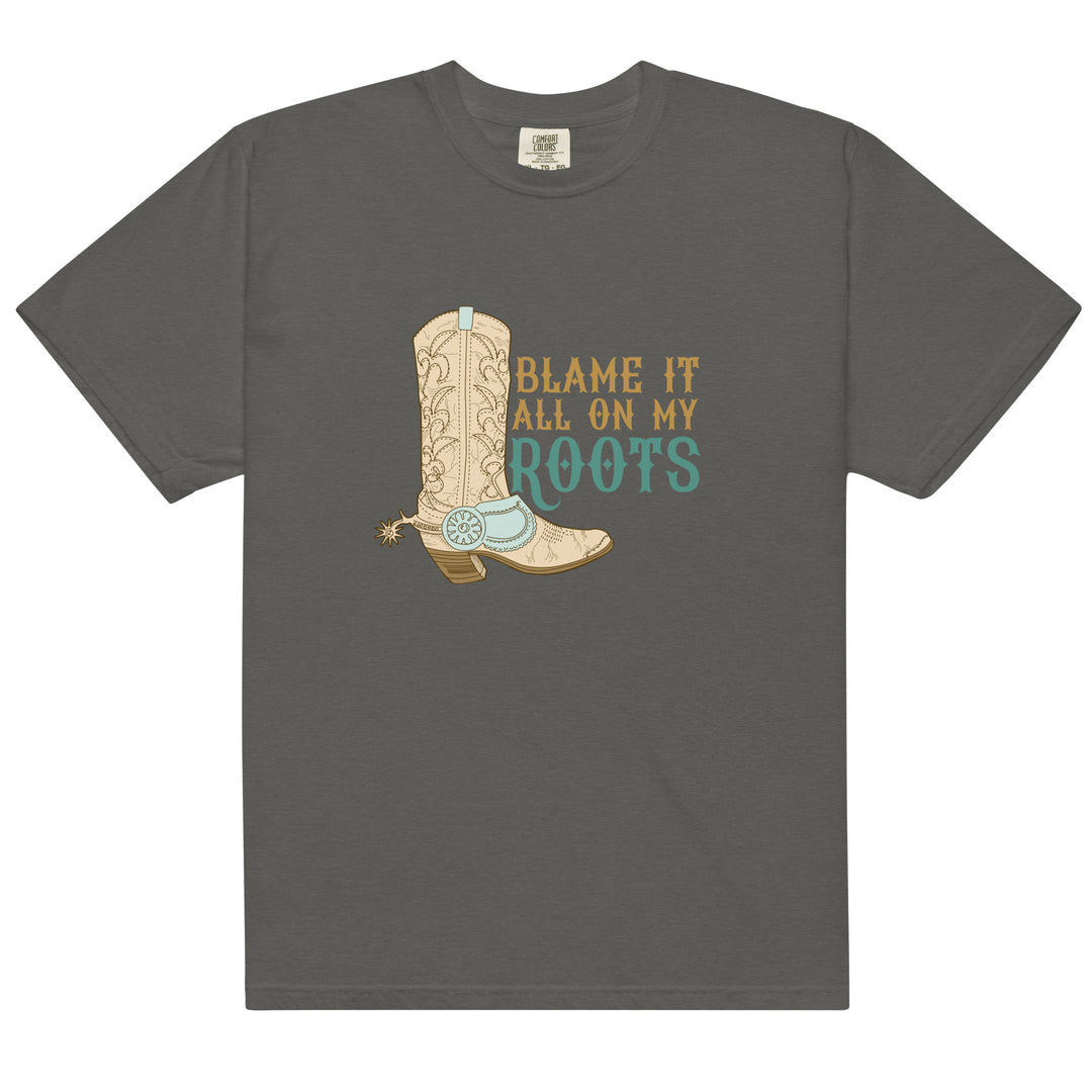 Blame My Roots Boots T-Shirt